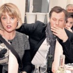 Юлия Меньшова и Игорь Гордин устроили семейную ссору прямо на юбилеи Веры Алентовой